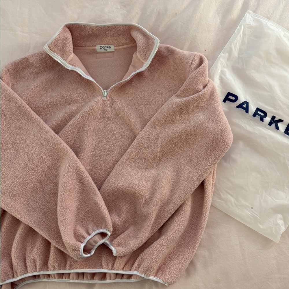 Parker Boat Fleece in color Peony (from Spring Collection)